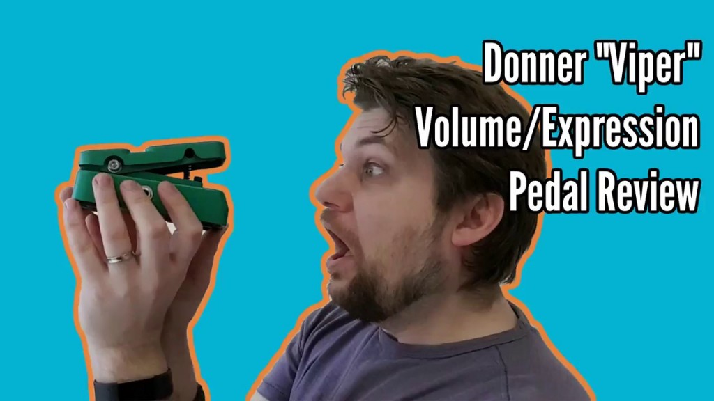 Review of the Donner Viper Volume/Expression Pedal 1