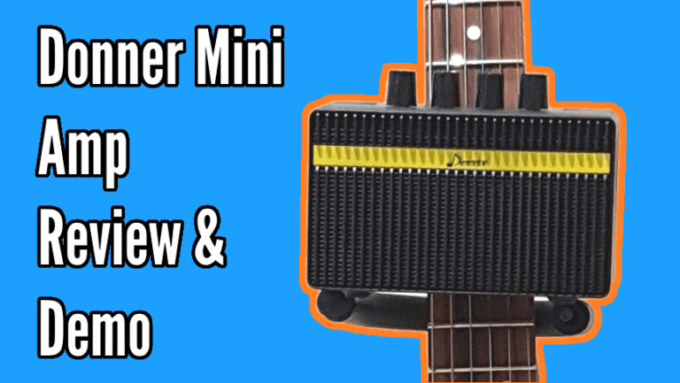Donner Mini Rechargeable Amp Review And Demo
