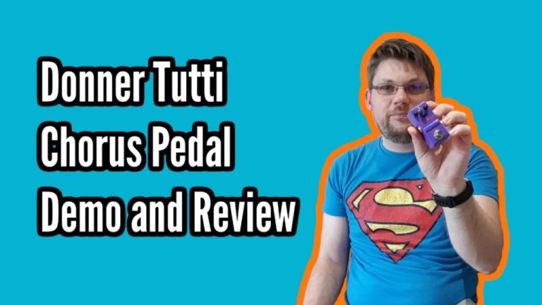 Donner Tutti Chorus Pedal Demo and Review