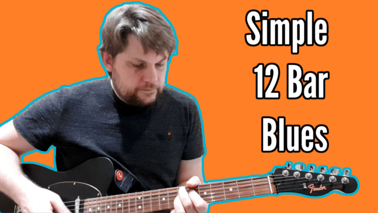 Simple 12 Bar Blues Tutorial (and backing track)