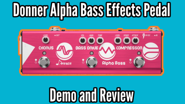Donner Alpha Bass Demo And Review