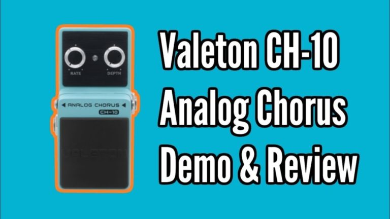 Valeton Ch-10 Chorus Pedal Demo & Review