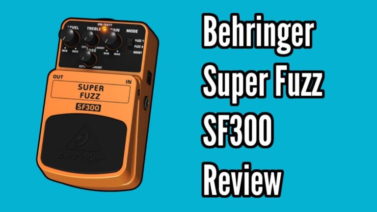 Behringer Super Fuzz SF300 Demo and Review