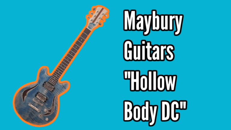 Maybury Guitars Hollow Body Double Cutaway