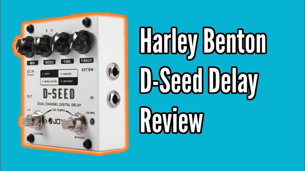 Harley Benton D-Seed Delay Demo and Review 1