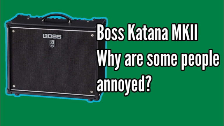Boss Katana MkII, Why Are Some People So Upset?