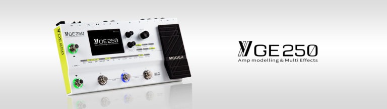 The Awesome Looking Mooer GE250 Amp Modeller and Multi Effects