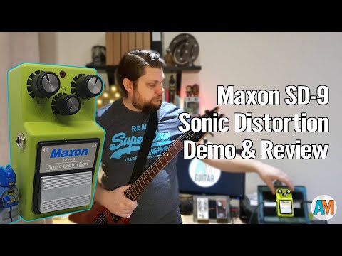 Maxon SD-9 Sonic Distortion Demo and Review 1
