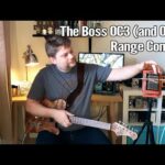 Boss OC3 and OC5 Octave Pedal Range Control
