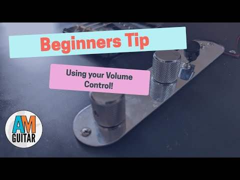 Beginners Guitar Tip - Using The Volume Control 1